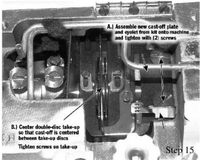 Union Special 35800PZB32 - INSTALLATION PROCEDURE, continued - 6