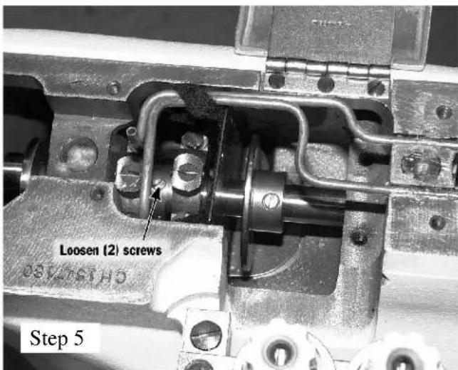 Union Special 35800PZB32 - REMOVAL PROCEDURE, continued - 6