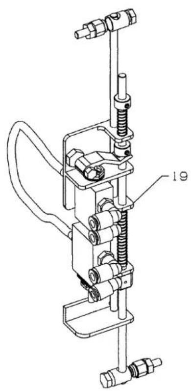 Union Special 35800BWDRG - UPPER ROLLER FEED, FOOT LIFTER AND THREAD TENSION PARTS (CONT.) - 3