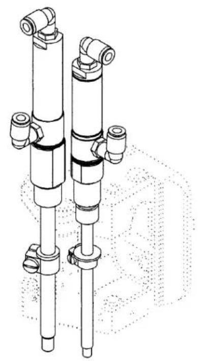 Union Special 35800BWDRG - UPPER ROLLER FEED, FOOT LIFTER AND THREAD TENSION PARTS (CONT.) - 1