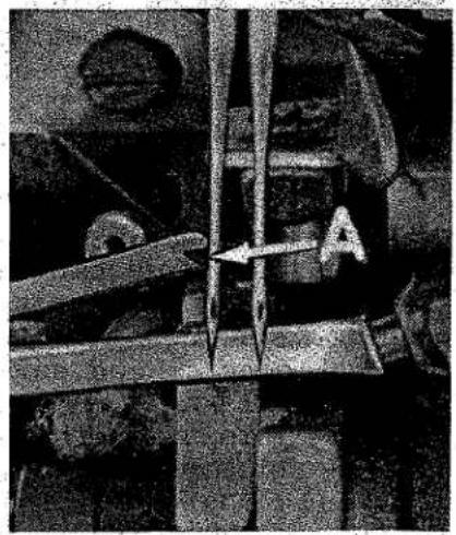Union Special 39500AC - SETTING THE FRONT NEEDLE GUARD - 2