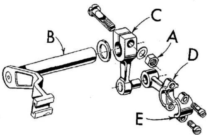 Union Special 39500JJ - TO REMOVE CRANKSHAFT (Continued) - 1