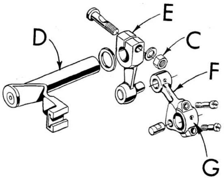 Union Special 39600FS - TO REMOVE CRANKSHAFT (Continued) - 2