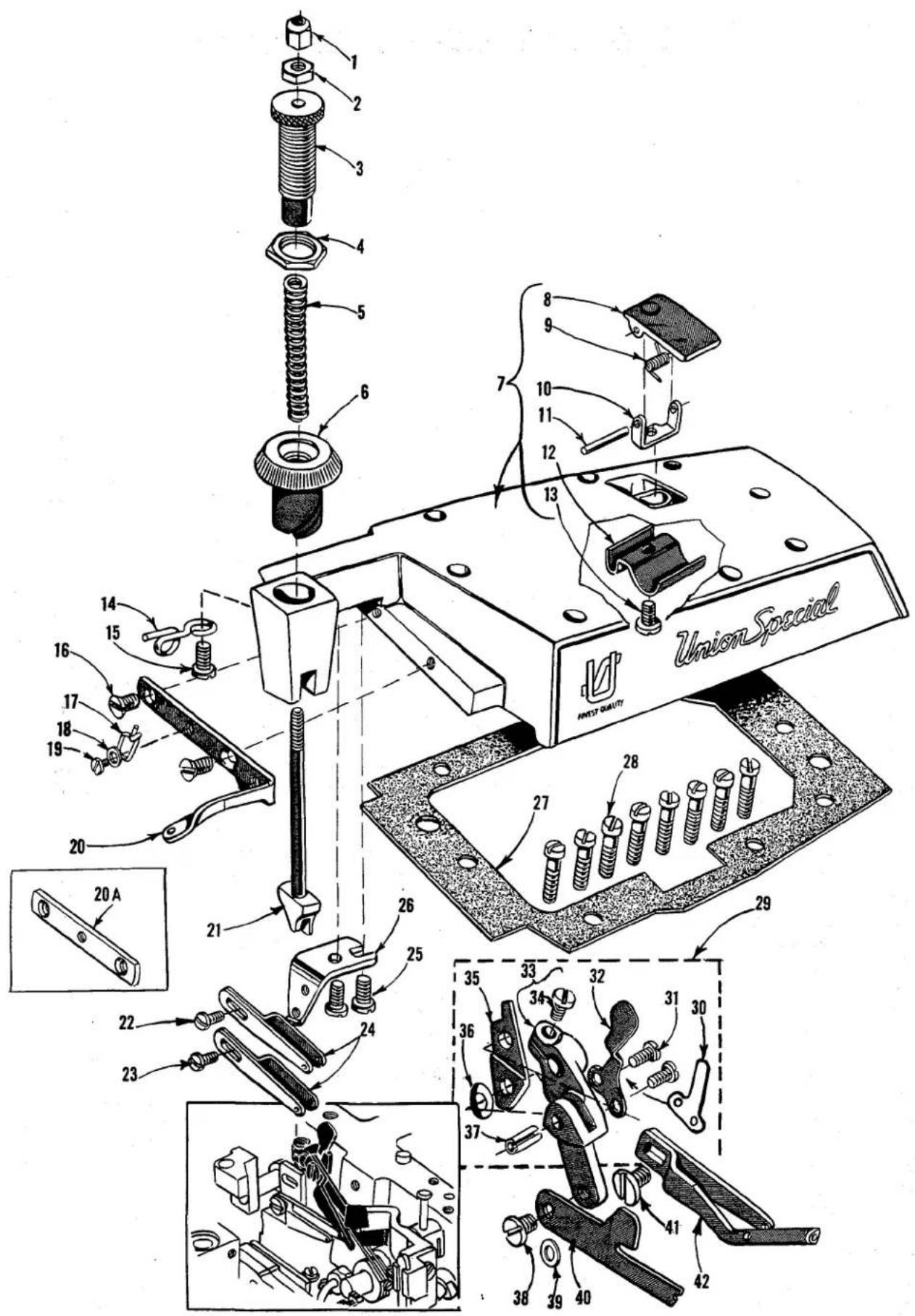 Union Special 39600FS - TORQUE REQUIREMENTS - 8