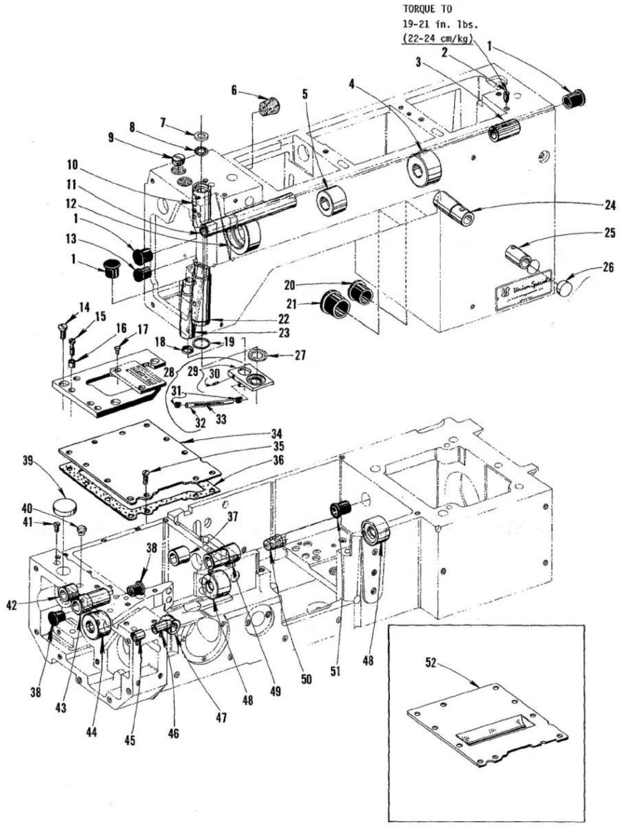 Union Special XF511H100MF - STITCH SHORTENING DEVICE - 6