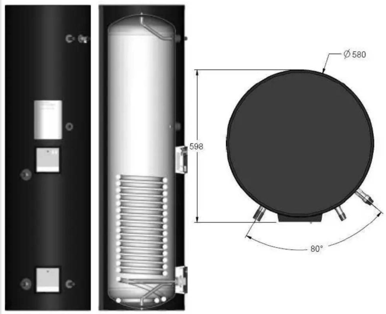 DIMPLEX ECS150HP-580 - Technical Information and Product Fiche - 1