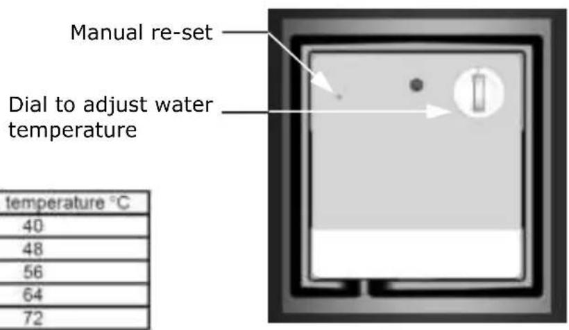 DIMPLEX ECSi100-580 - Water temperature auxiliary heating - 1