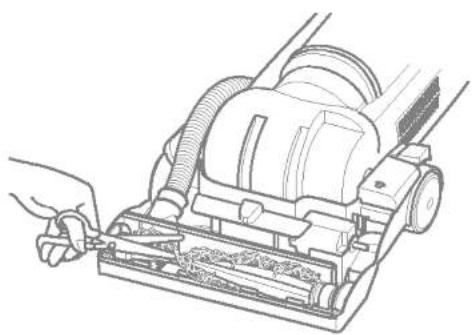 LG VTUA145NBU - TO REMOVE BELT / CLEAN AGITATOR - 2
