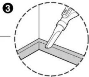 LG V-CD281HTU - How to Use Using the cleaning head and Accessory Nozzles - 4
