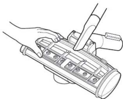 LG V-CD281HTU - User's guide for sani punch vacuum nozzle Cleaning Vacuum Nozzle for Bedding (depending on model) - 2