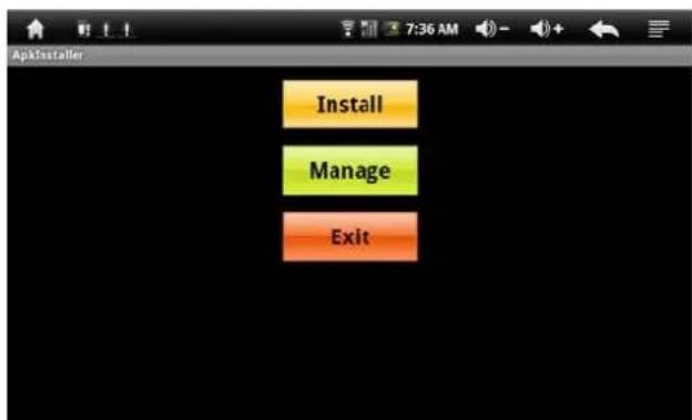 CURTIS LT7028 - APK Installer - 1