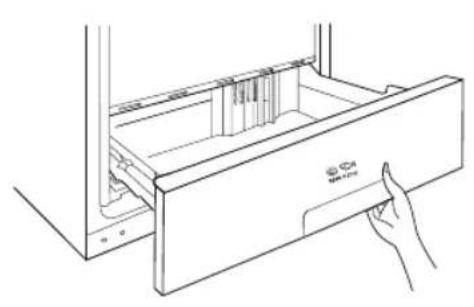 LG GA-B439BEQA - How to separate the OPTI Temp Zone drawer (Optional) - 1