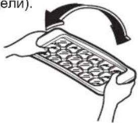 LG GA-B439BEQA - Складная стеклянная полка - 3