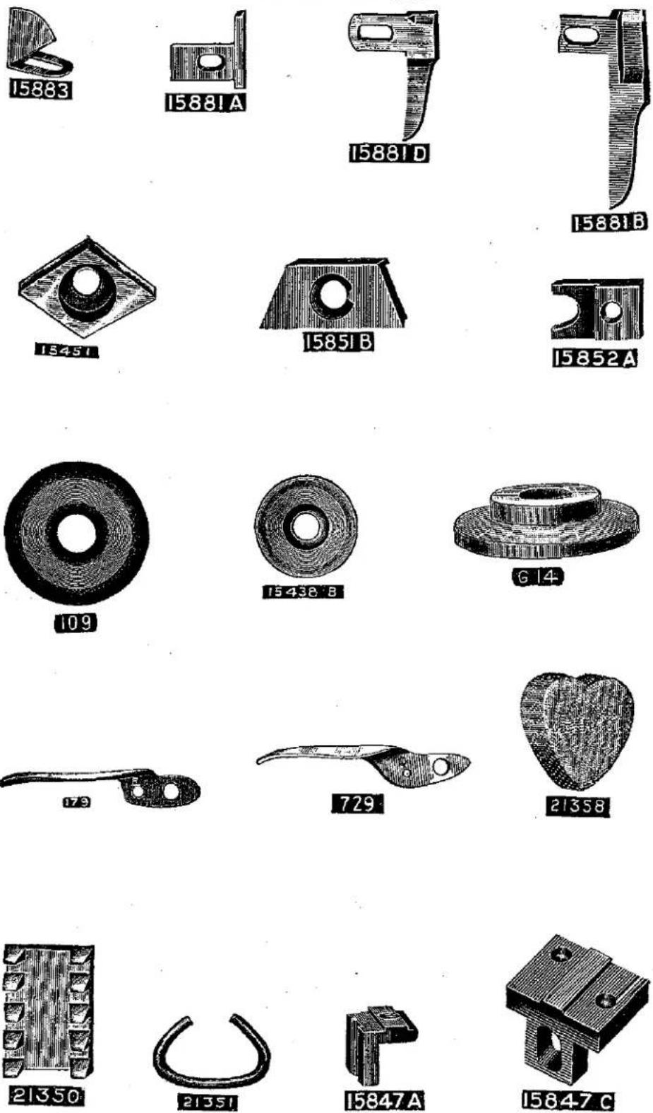 Union Special 15800B - ORDERING REPAIR PARTS - 103