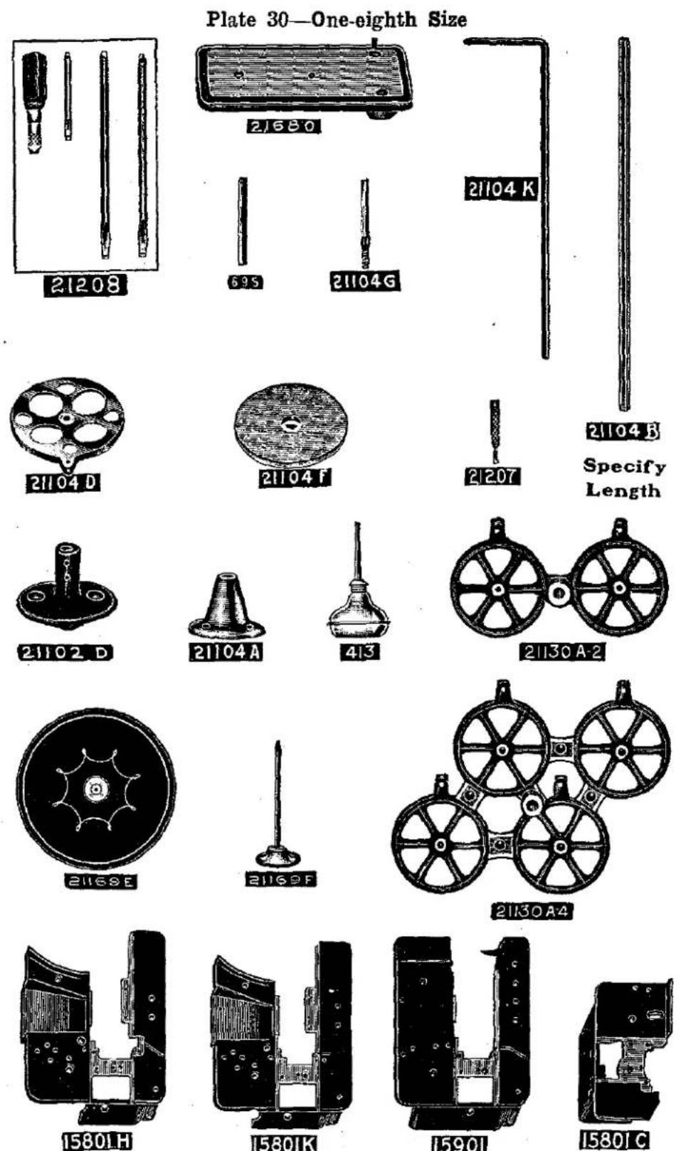Union Special 15800B - ORDERING REPAIR PARTS - 220