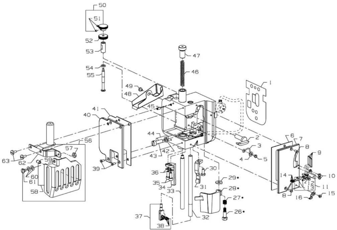 Union Special 36200L200-52 - TENSION PARTS - 1