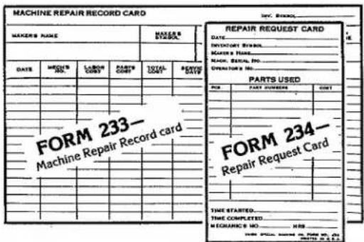 Union Special 39500RN - Repair Part Inventories - 1