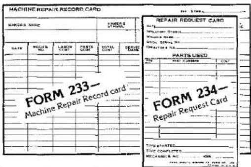 Union Special 52800BW - Repair Part Inventories - 1
