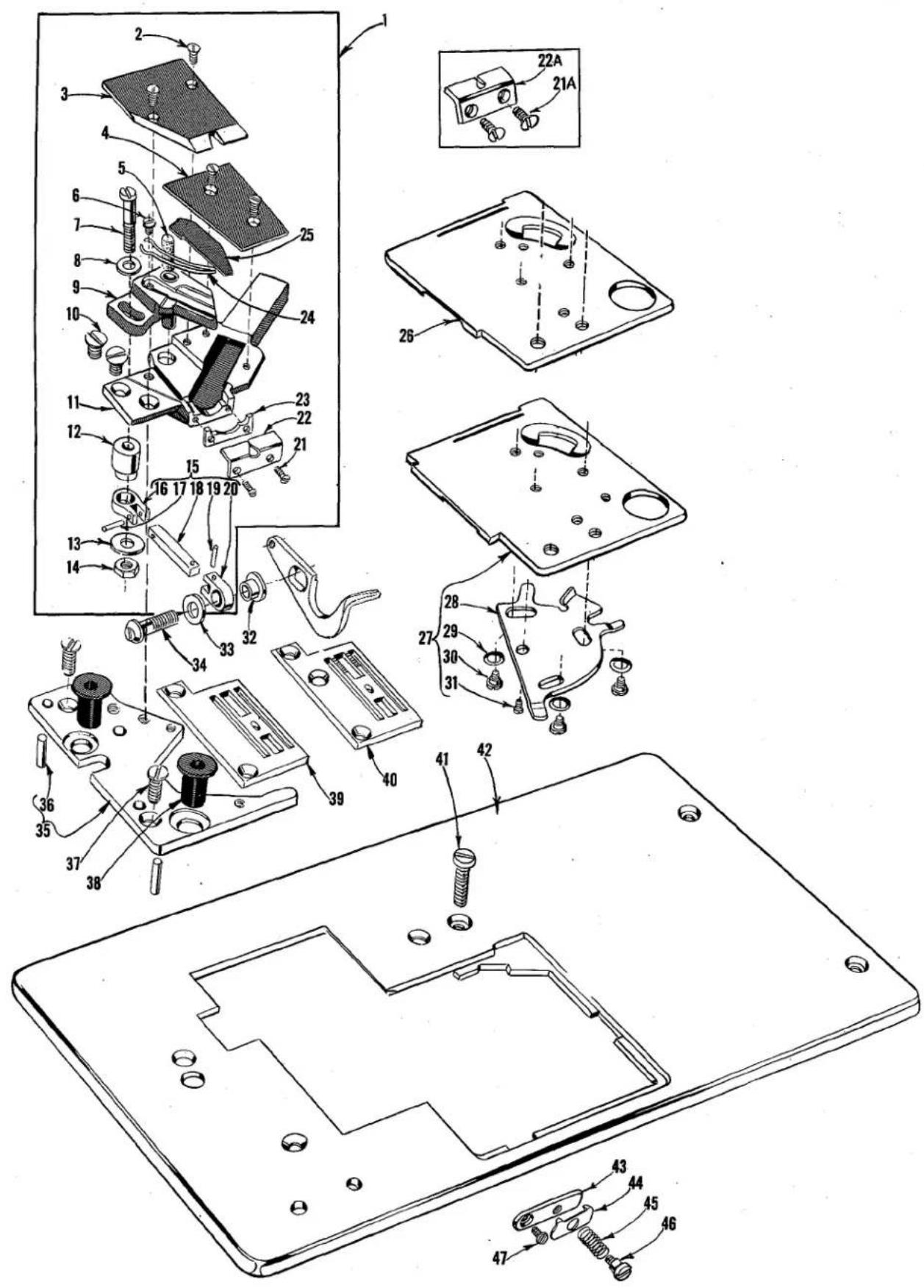 Union Special 56300VG - ALIGNING MAINSHAFT TO CRANKSHAFT (Continued) - 2