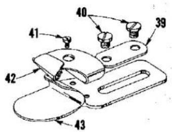 Union Special LF612K100MP - DESCRIPTION OF PARTS - 21