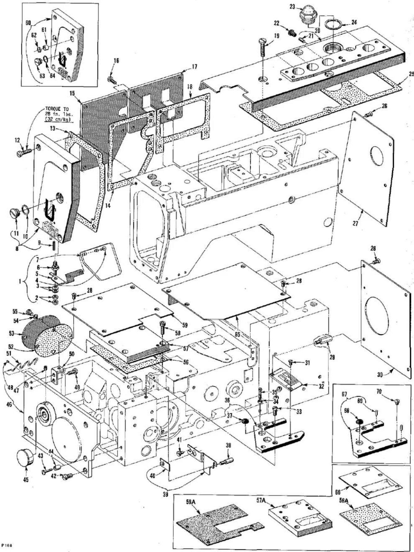 Union Special LF612K100MP - DESCRIPTION OF PARTS - 7
