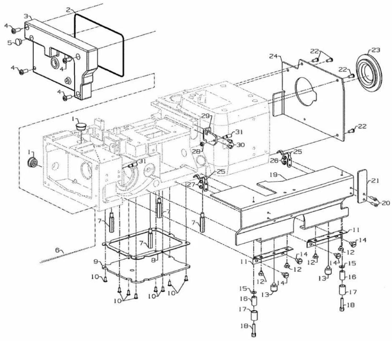 Union Special FS311S02 - FOR PLAIN FEED - 1