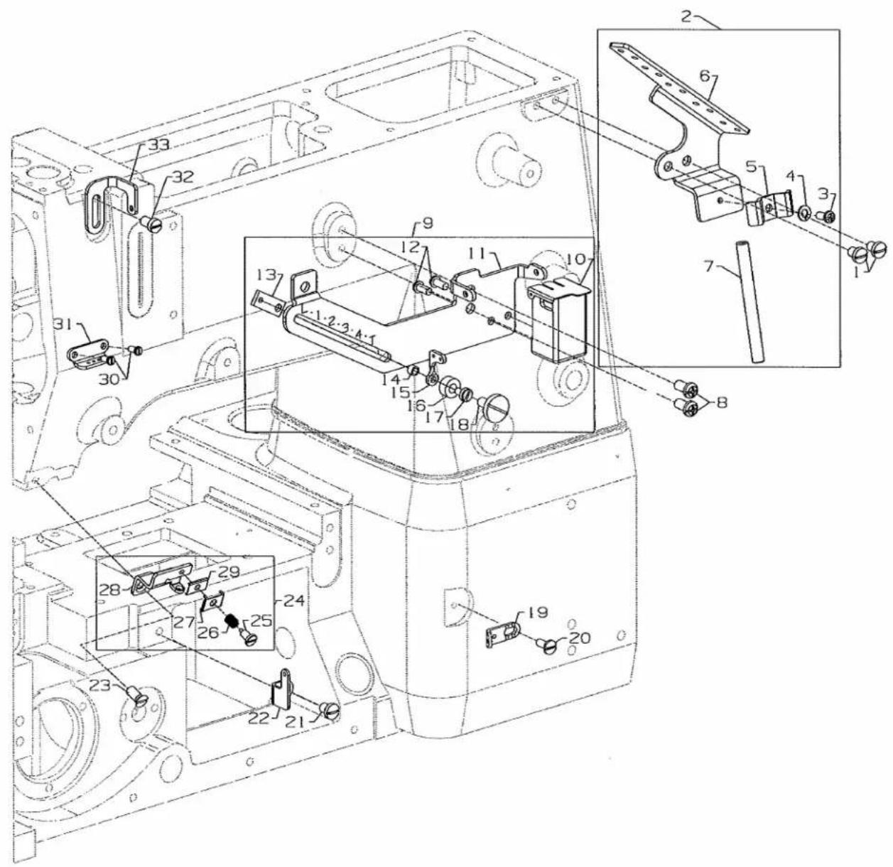 Union Special FS311S02 - UPPER MAIN SHAFT - 1