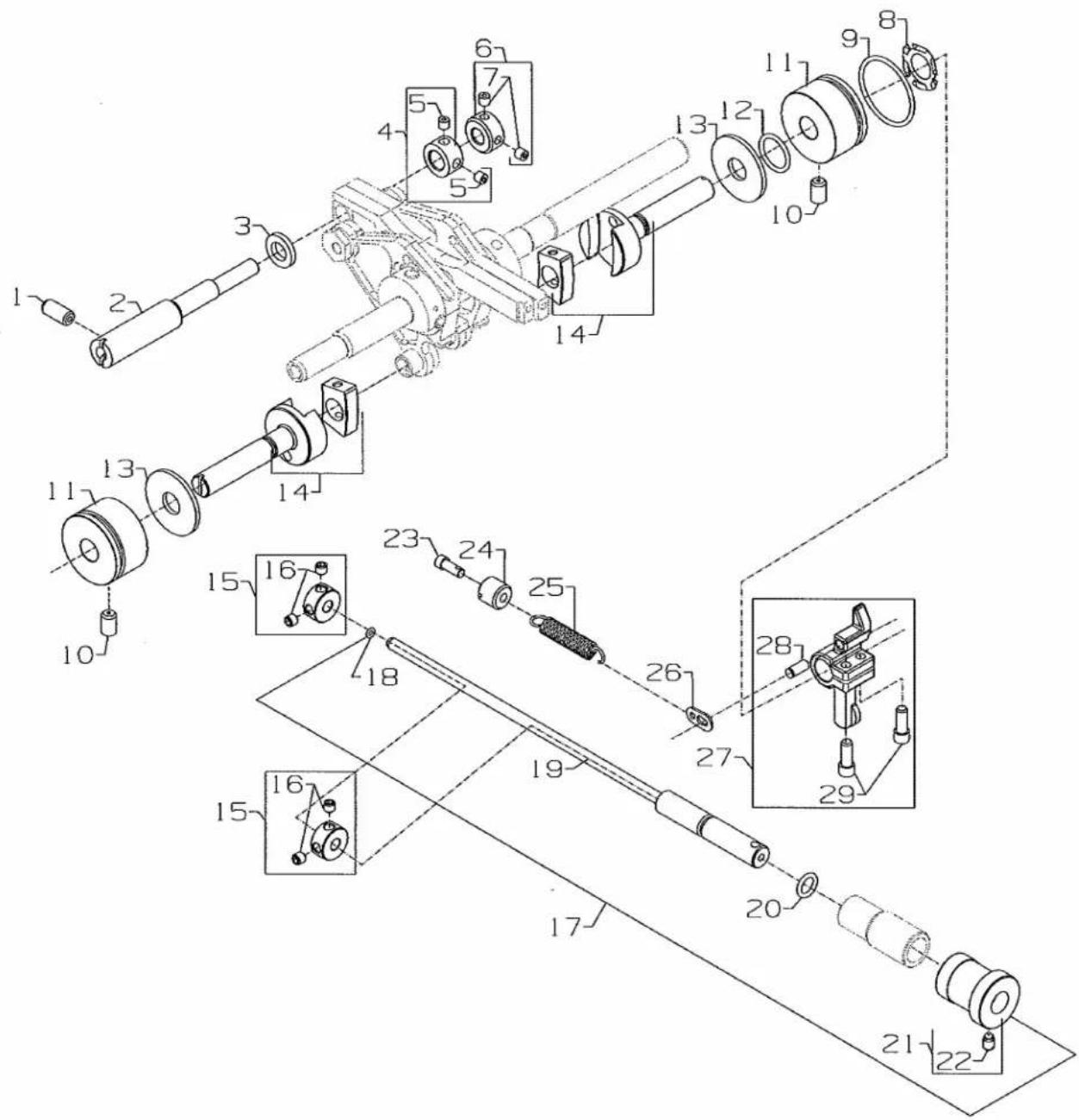 Union Special FS311S02 - FOR PLAIN FEED - 1