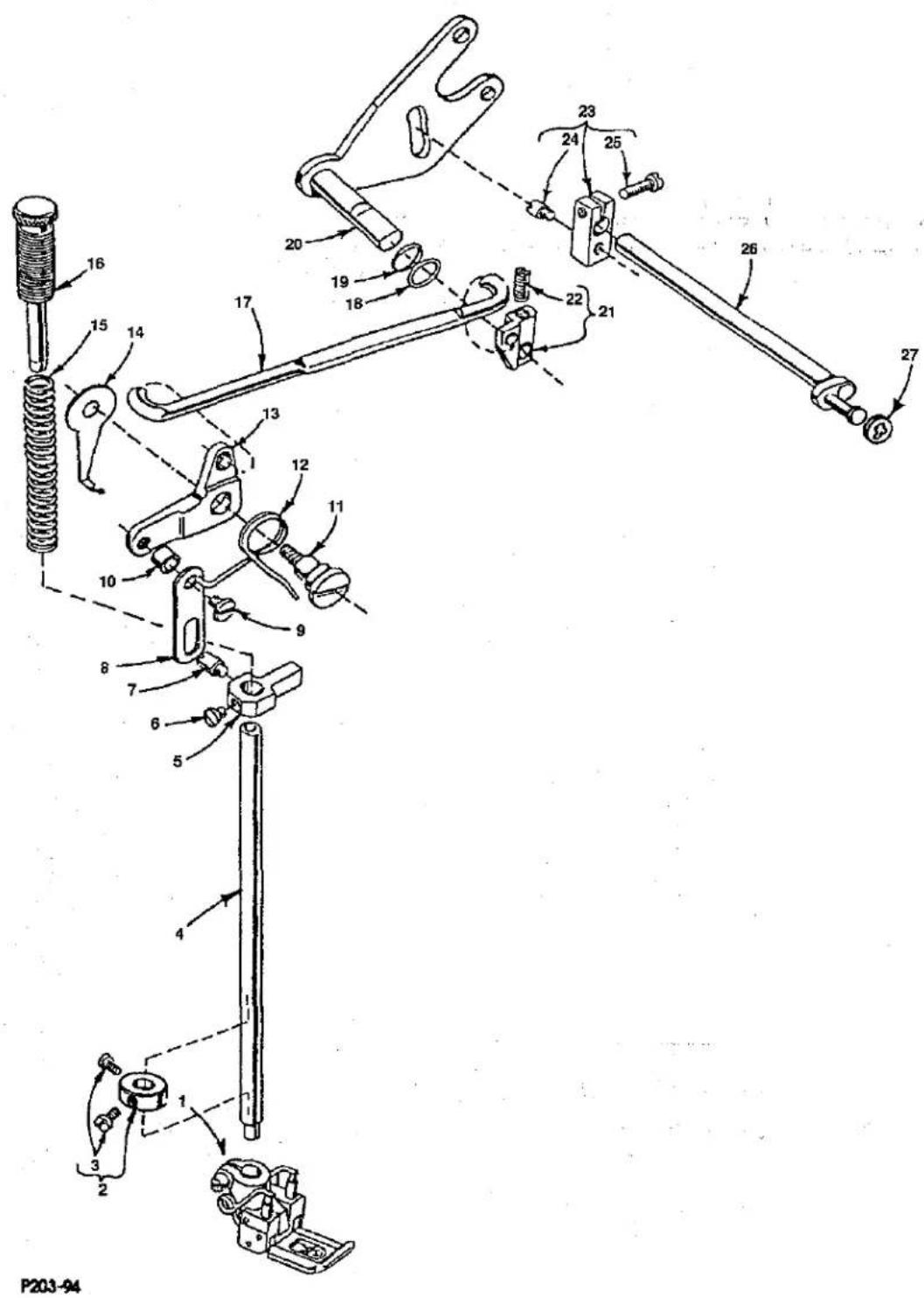 Union Special FS122C203MB - thru 34. See preceding page - 1