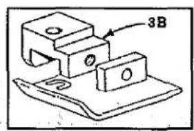 Union Special FS122C203MB - PRESSER FOOT, THROAT PLATE &amp; FEED DOG PARTS - 3