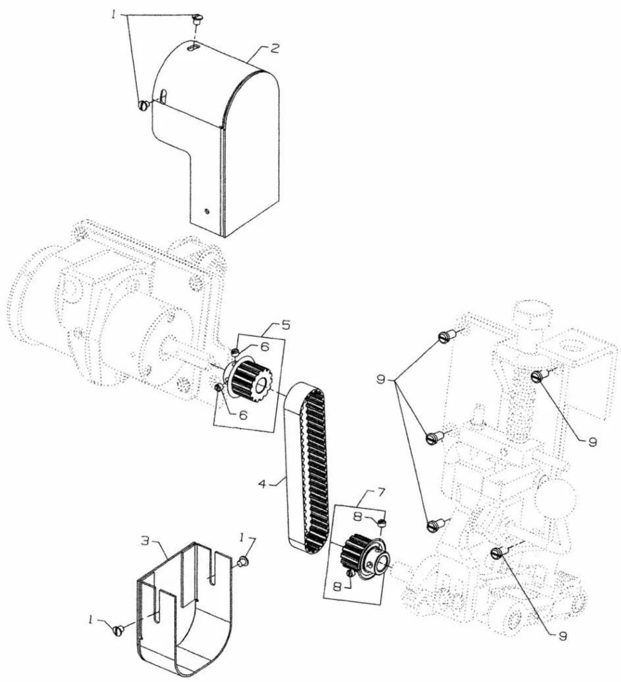 Union Special FS316L62 - PULLER ASSEMBLY - 1