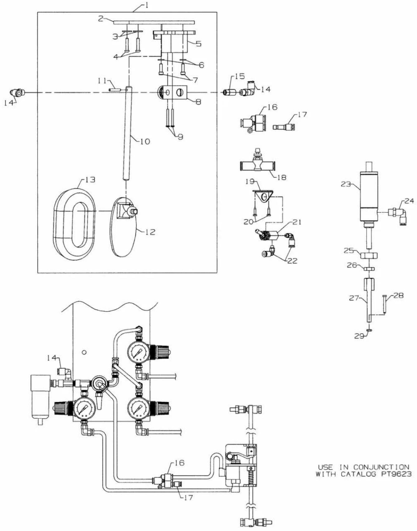 Union Special FS316L62 - PULLER ASSEMBLY - 1