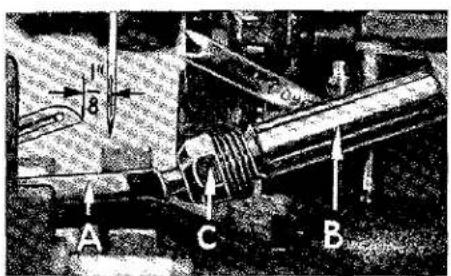 Union Special 39500M - SETTING THE REAR NEEDLE GUARD - 1