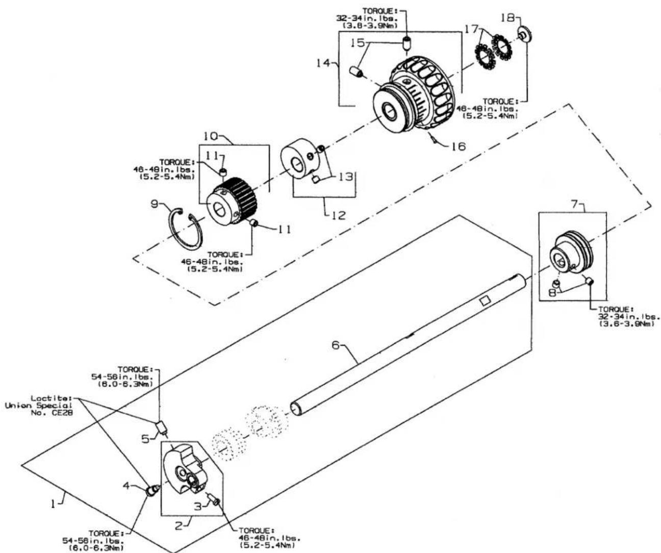 Union Special CS122H21 - NEEDLE BAR - 1