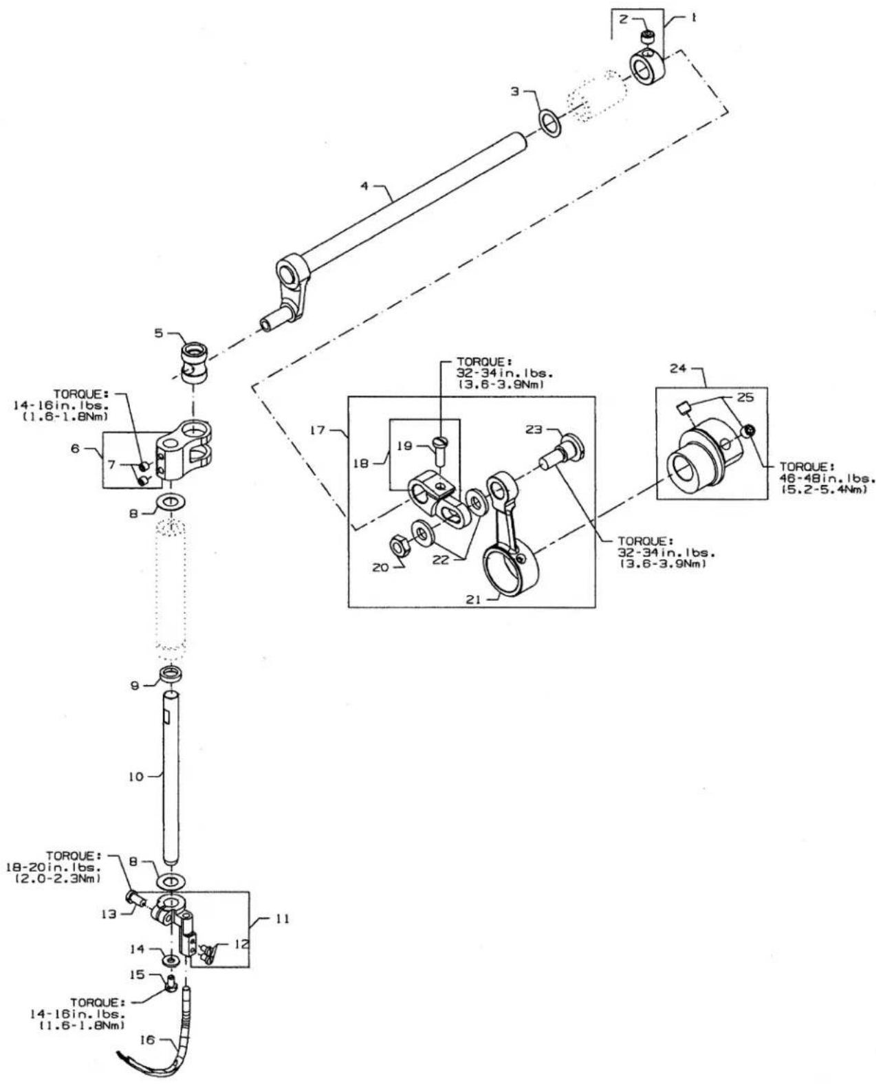 Union Special CS122H21 - UPPER MAIN SHAFT - 1