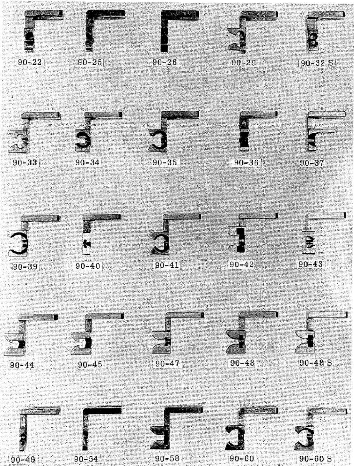 Union Special 200-8 - NOTE: For sewing thick buttons requiring up to an additional 11/64 inch in height, order No. 21-393 Button Holding Spring, left and No. 21-392 Button Holding Spring, right, as an extra send and charge item. - 5