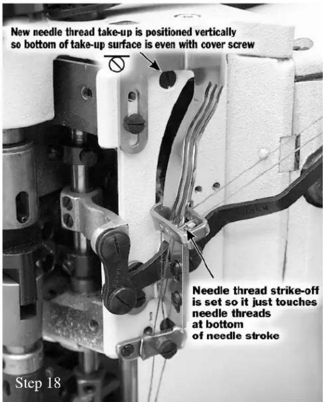 Union Special 35800DNUB8 - INSTALLATION PROCEDURE, continued - 4