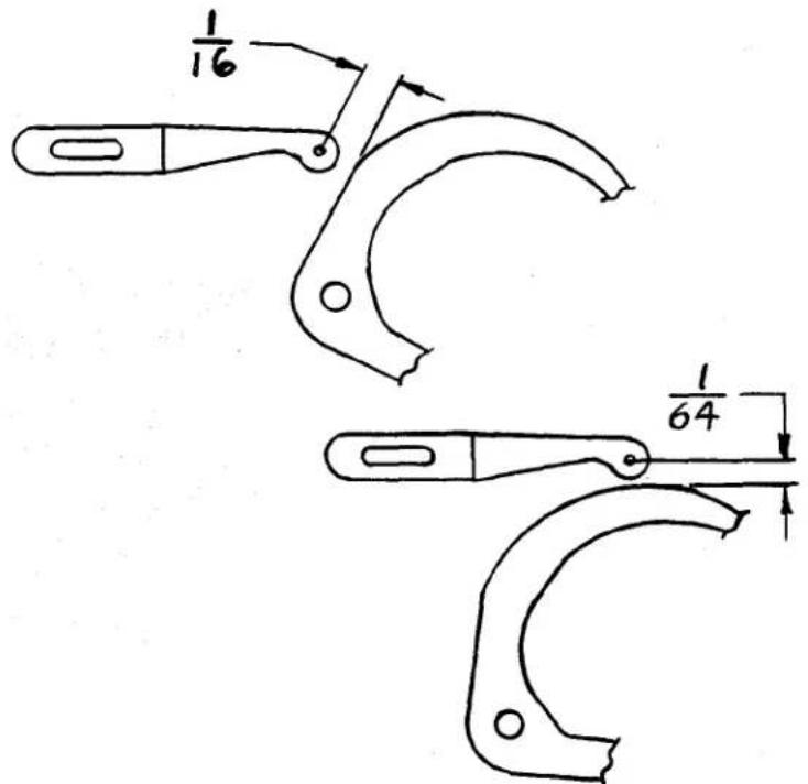 Union Special 39600FB - SETTING 401 NEEDLE THREAD EYELETS - 1