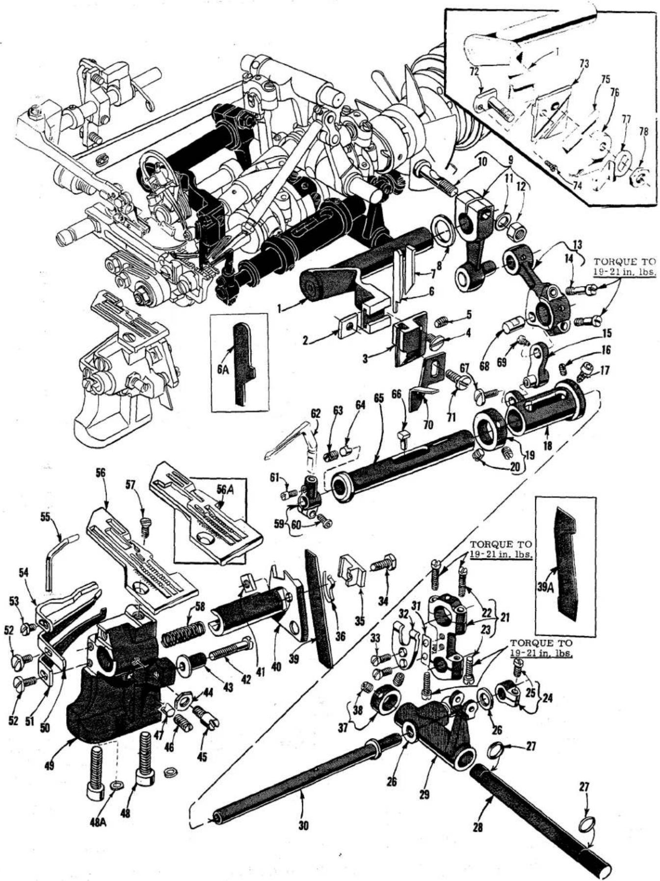 Union Special 39600FB - TORQUE REQUIREMENTS - 6