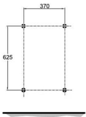 DIMPLEX CPTF - Procedure for wall mounting - 1