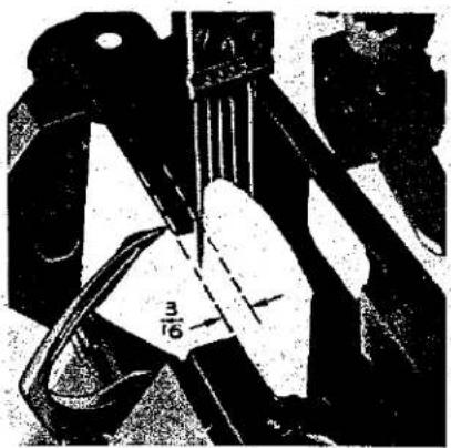 Union Special 36200B - INSTRUCTIONS FOR USING SYNCHRONIZING GAUGE NO. 21227 CG - 2