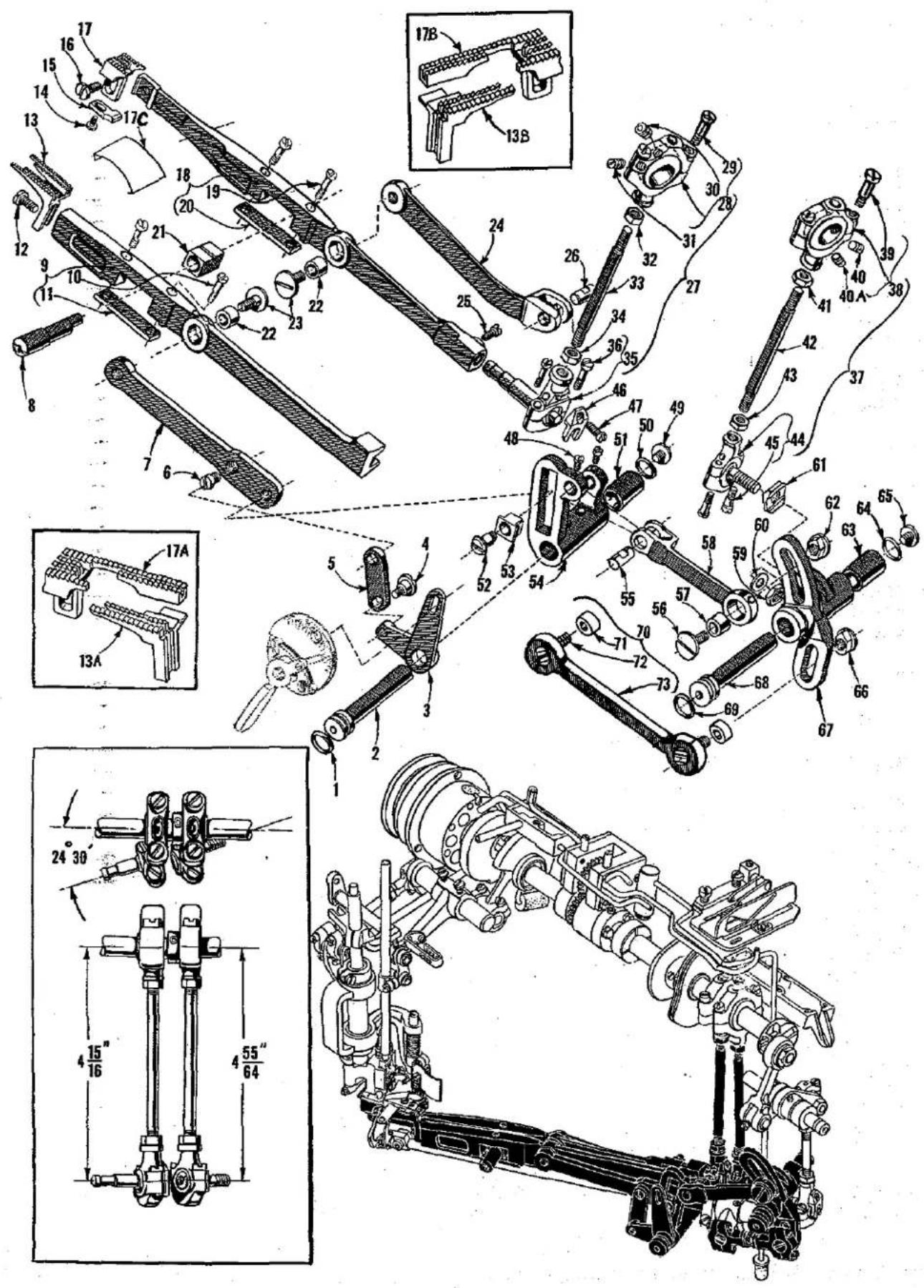 Union Special 36200B - REMOVING EXCESSIVE PLAY FROM GEAR SHAFT - 7