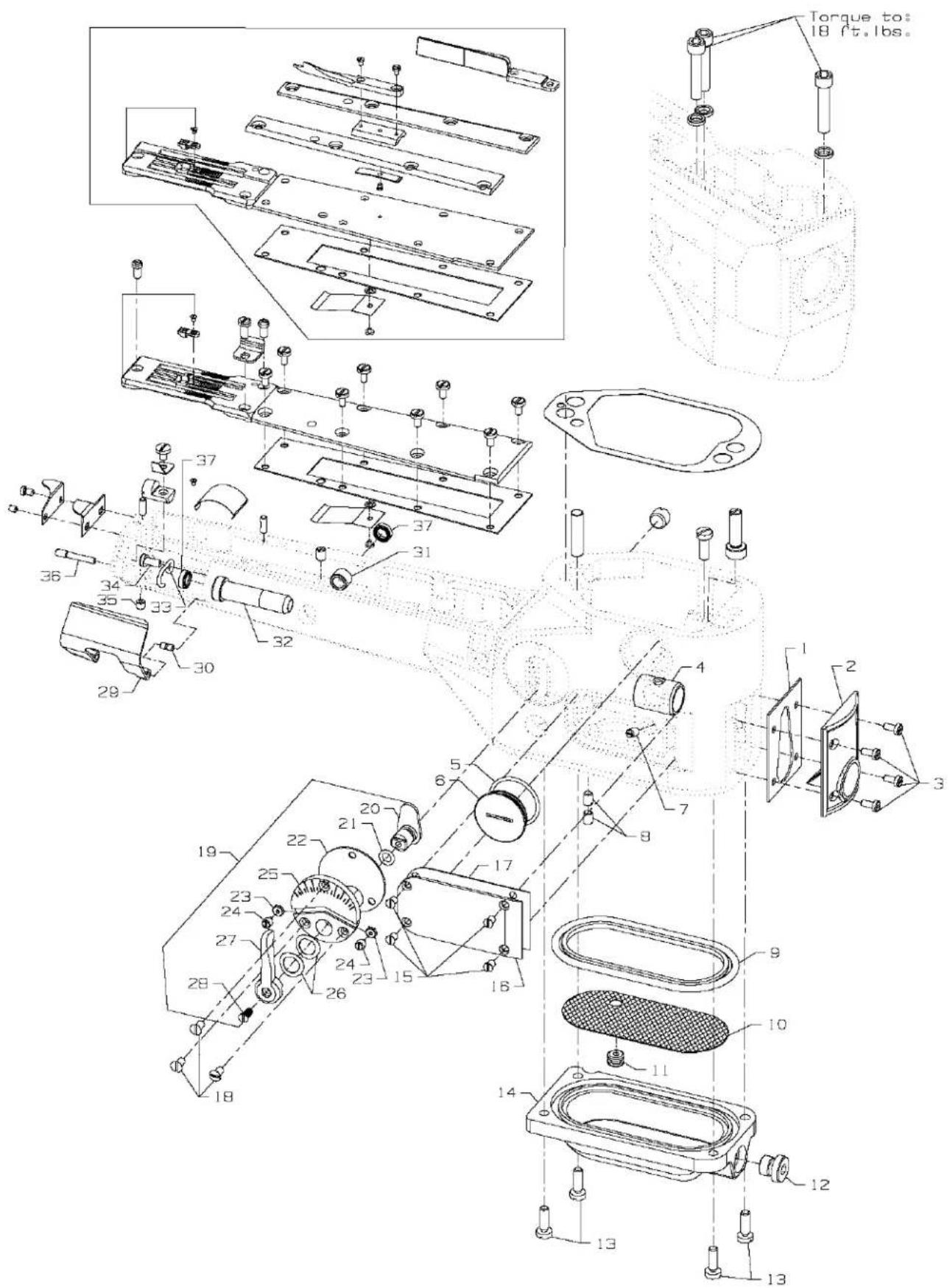 Union Special 36200UMD60 - KNIFE DRIVING PARTS - 3