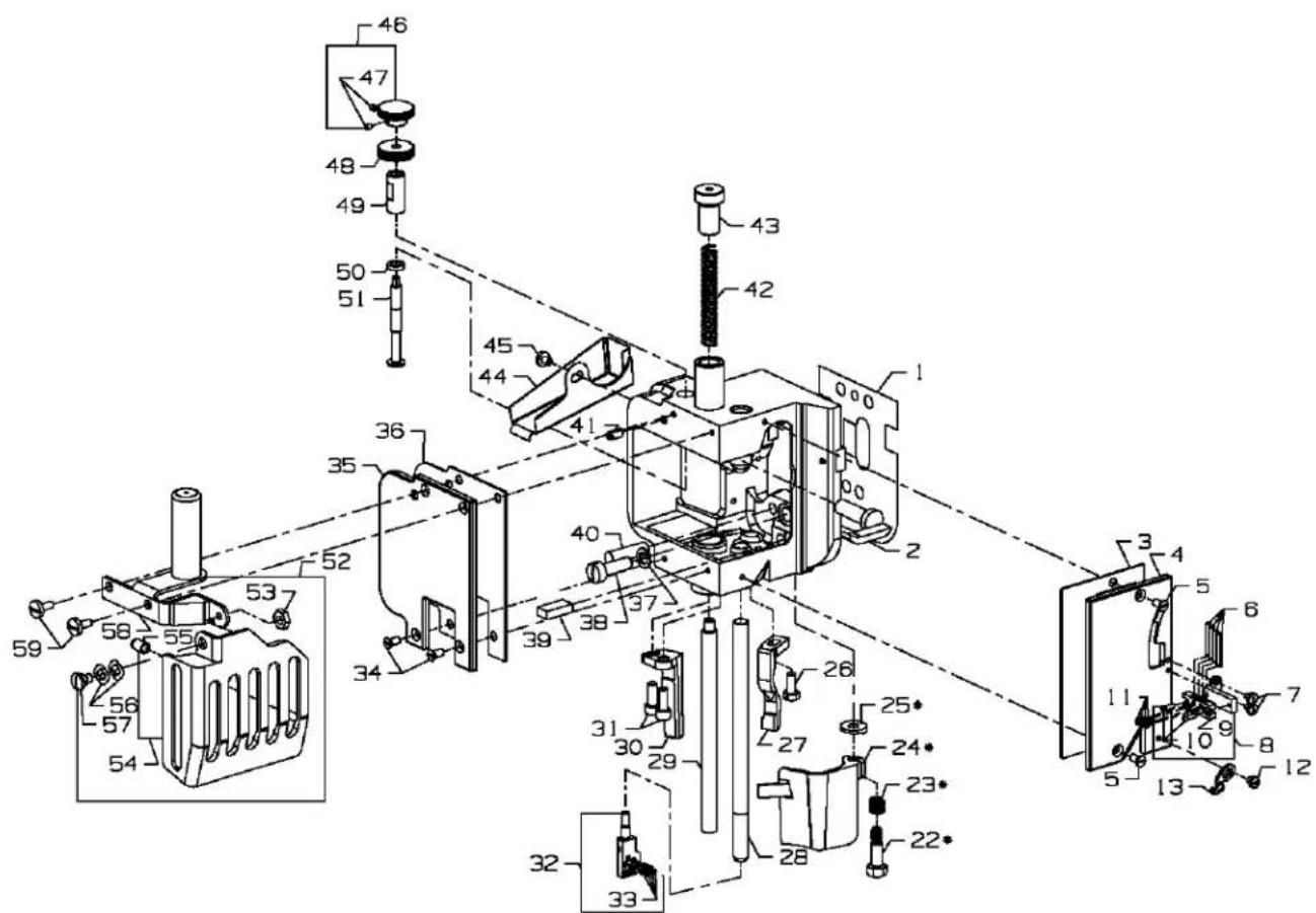 Union Special 36200UMD60 - TENSION PARTS - 1