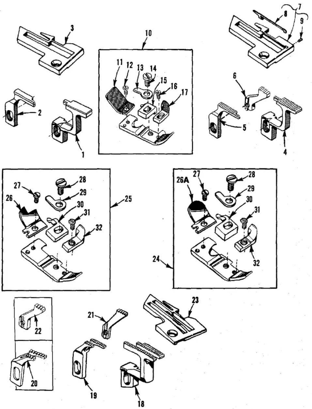 Union Special 39500CXSD - SETTING PRESSURE VALVES - 16