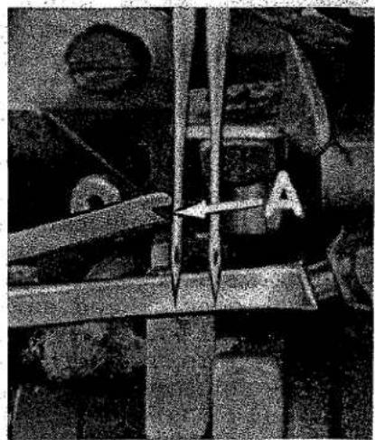 Union Special 39500AE - SETTING THE FRONT NEEDLE GUARD - 2