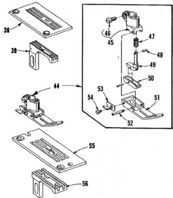 Union Special XF511H112MG - STITCH SHORTENING DEVICE - 24