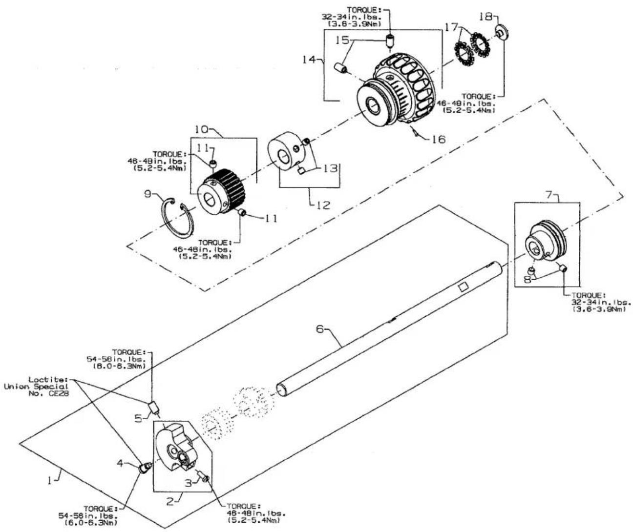 Union Special MFC7400-K02 - NEEDLE BAR - 1
