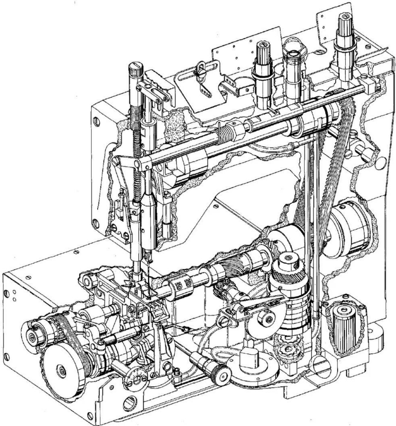 Union Special LF611K100MAW - SETTING PRESSURE VALVES - 5