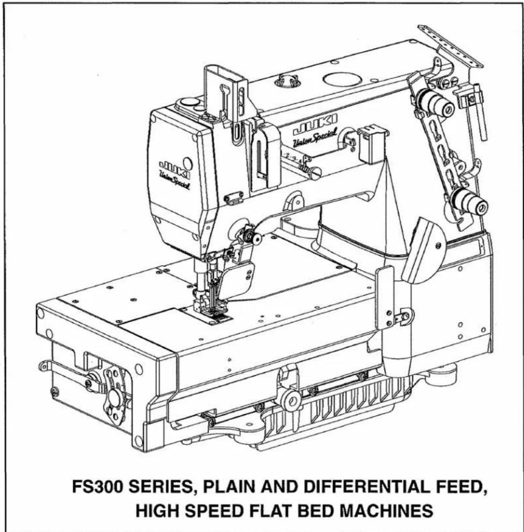 FS300 SERIES, PLAIN AND DIFFERENTIAL FEED, HIGH SPEED FLAT BED MACHINES